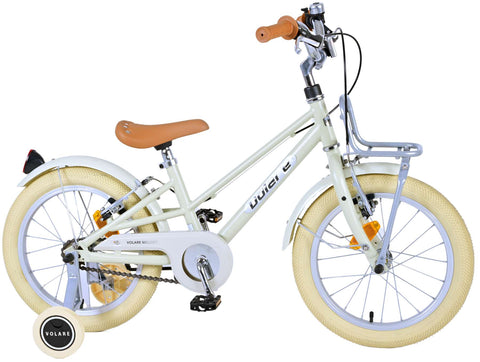 Volare Melody Kinderfiets - Meisjes - 16 inch - Zand - Twee handremmen