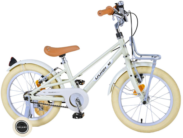 Volare Melody Kinderfiets - Meisjes - 16 inch - Zand - Twee handremmen