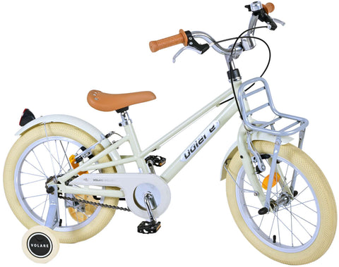 Volare Melody Kinderfiets - Meisjes - 16 inch - Zand - Twee handremmen