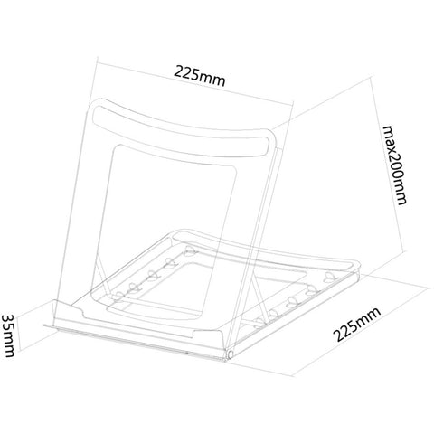 Neomounts Neomounts by Newstar NSLS075BLACK notebook standaard