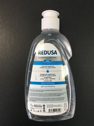 Redusa handreiningingsgel 400ml desinfecterend 70% alcohol