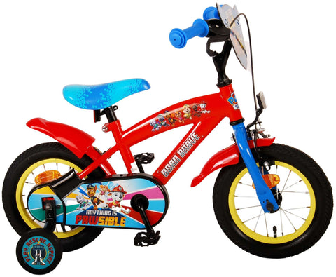 Paw patrol fiets 12 rood 21107