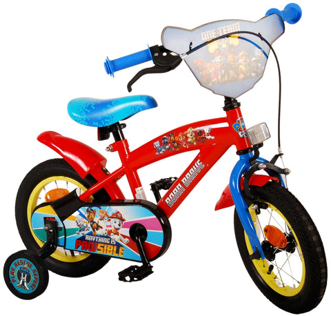 Paw patrol fiets 12 rood 21107