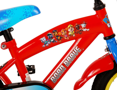 Paw patrol fiets 12 rood 21107