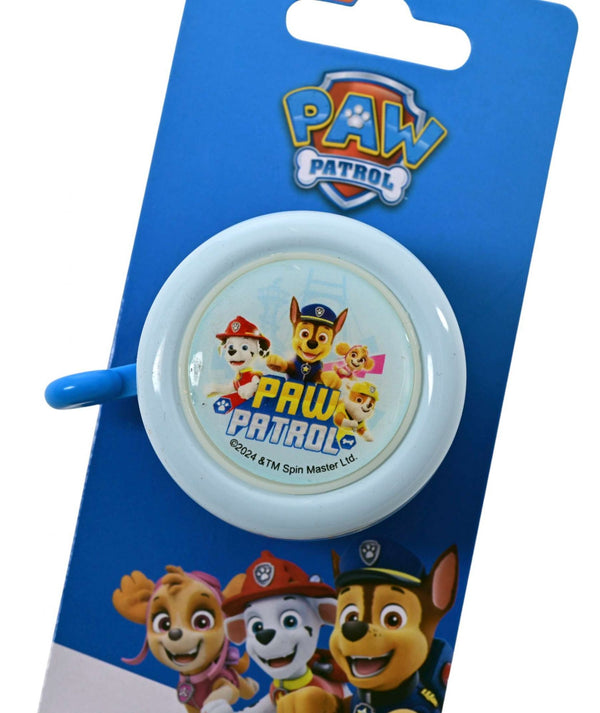 Bel paw patrol licht blauw op kaart