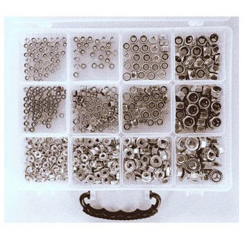 Bofix assortimentsdoos 12 vaks borgmoer en flensmoer