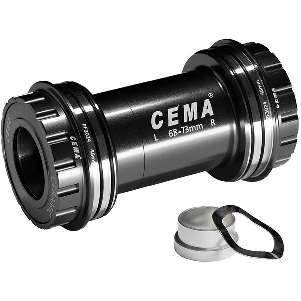 CEMA Bracketas PF30 Interlock SRAM GXP-RVS-Zwart