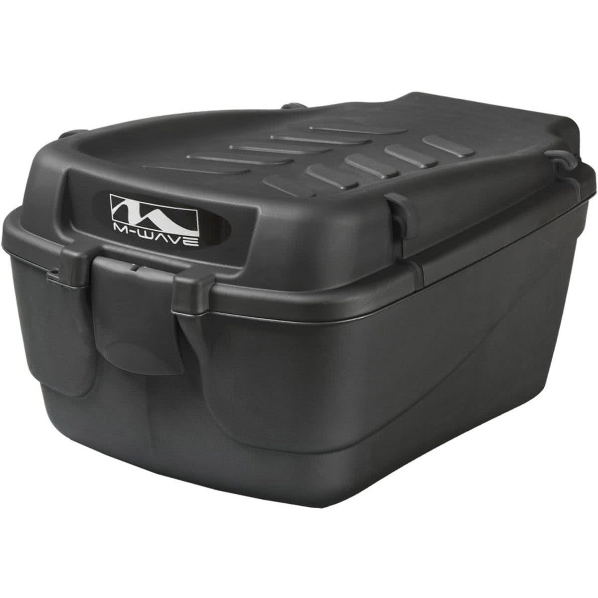 Top Case M-Wave | 18 Litres | Plastique | Noir | Assemblage fixe