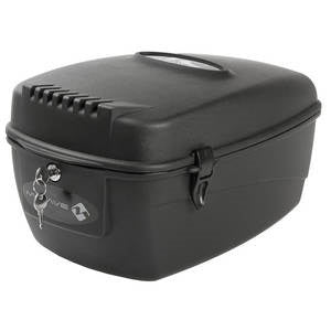 top case m-wave | 17 litres | plastique | noir | montage fixe