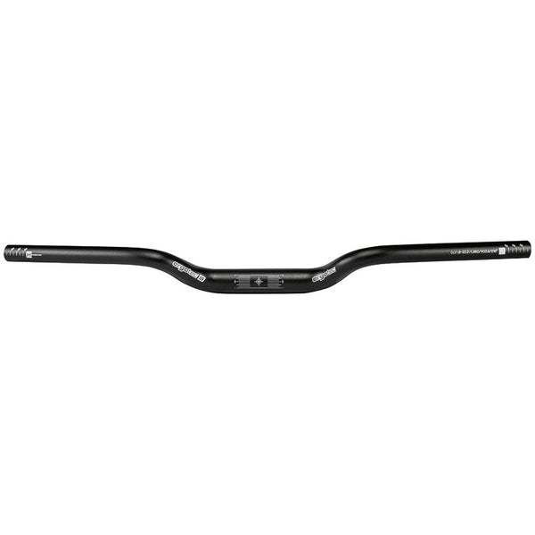 Ergotec stuur M-Bar 31,8 700mm rise 44mm SL6 mat zwart