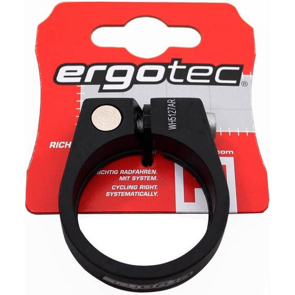 Ergotec Zadelklem SCI-105 34,9mm met schroef mat zwart