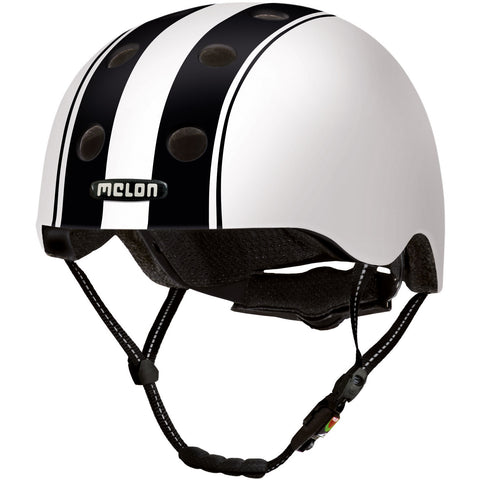 Melon helm Urban Active Double Black White M-L