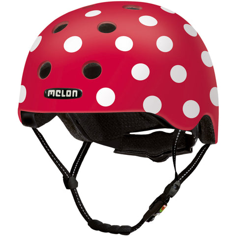 casque enfant urban active junior 52-58 cm rose/blanc mt m/l