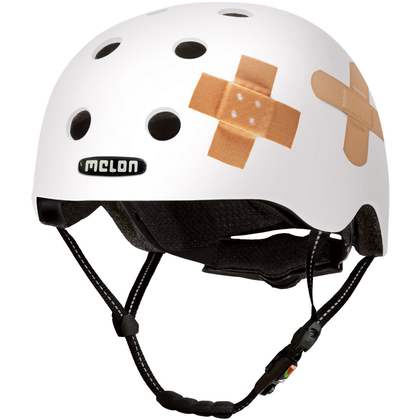 Melon helm Urban Active Plastered White M-L