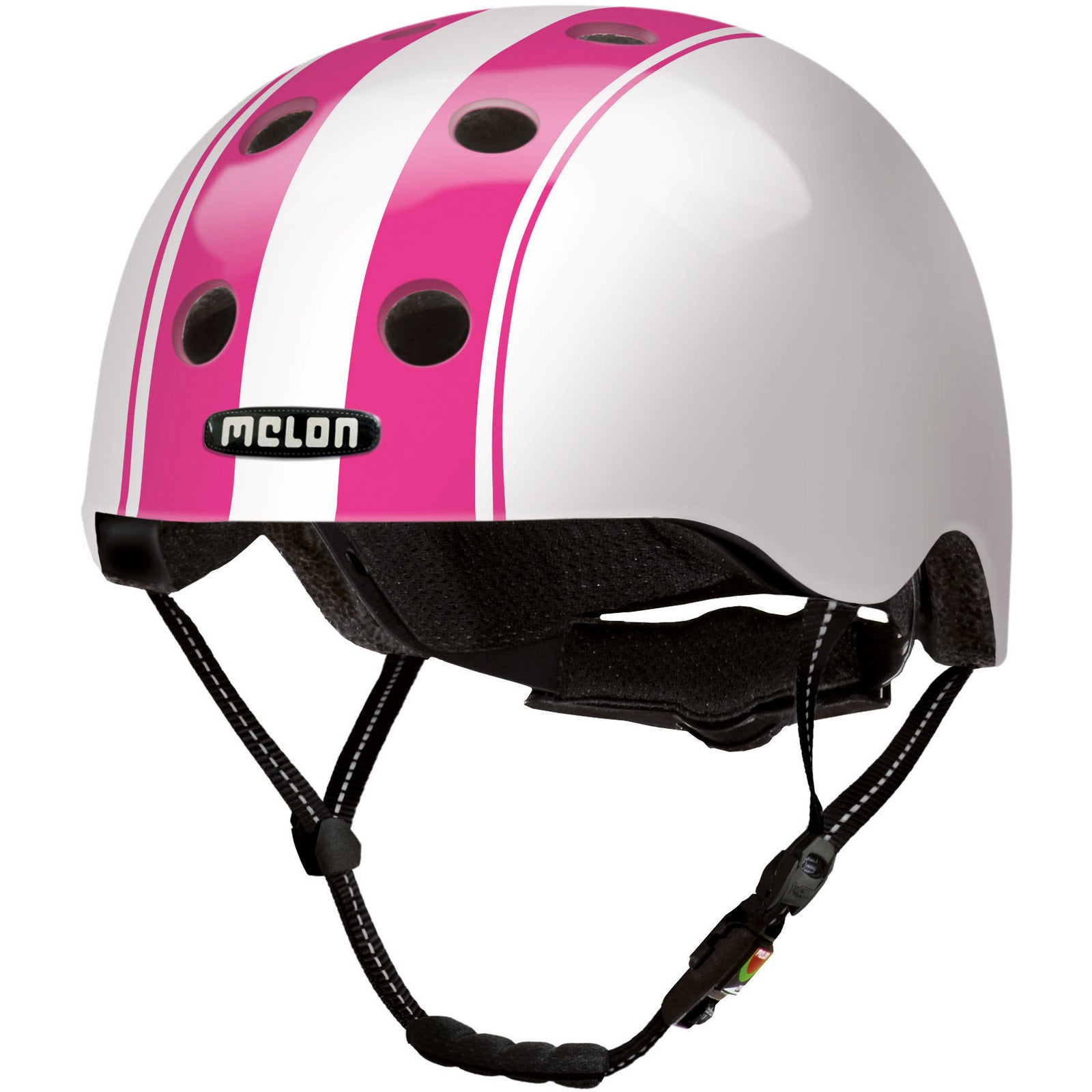 Melon helm Urban Active Double Pink White XL-2XL