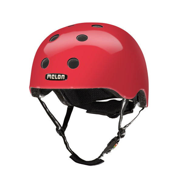 Casque Melon Rainbow Red XXS-S (46-52cm) rouge