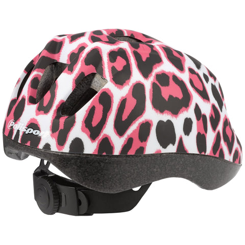 Polisport helm kinder Pinky Cheetah XS 46 53cm easy-lock