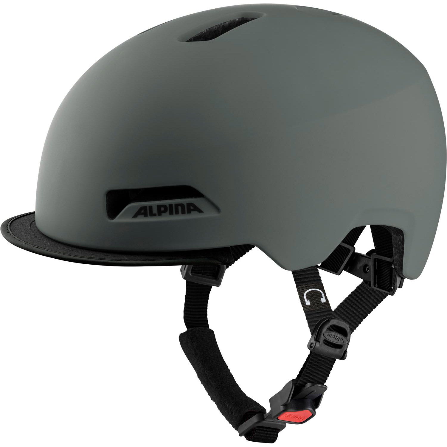 Alpina Sports urban helm Brooklyn 52-57 mat grijs