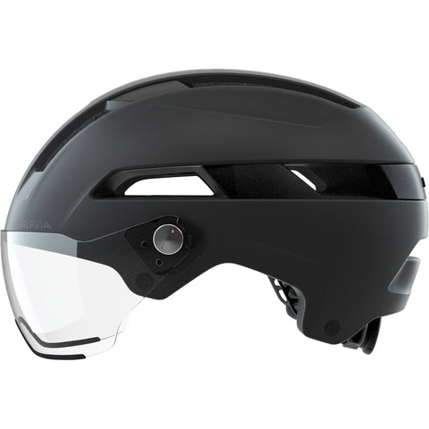 Alpina Sports urban helm Soho Visor 51-56 mat zwart