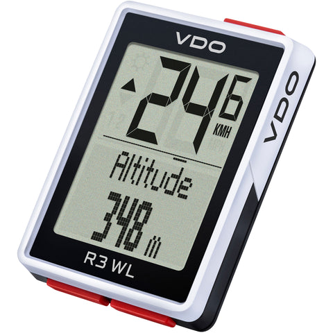 Ordinateur de vélo VDO R3 WL STS (hauteur)