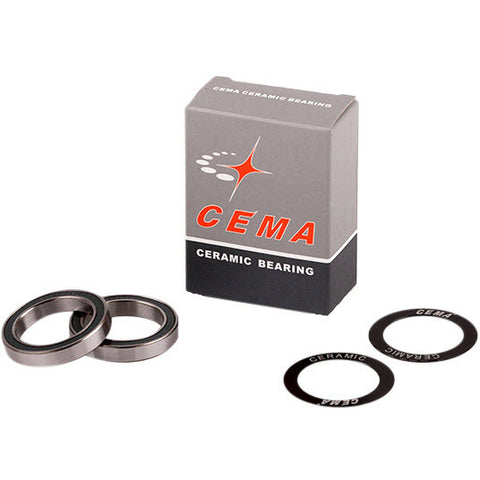 CEMA kogellager set voor 30mm bottom bracket keramisch zwart