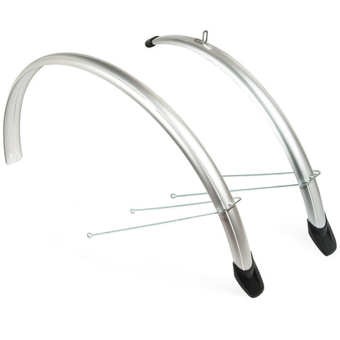 Garde-boue Eurofender 20 58mm argent complet avec barre