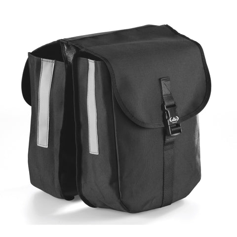 Monte Grappa dubbele tas 16,5L Urban City zwart