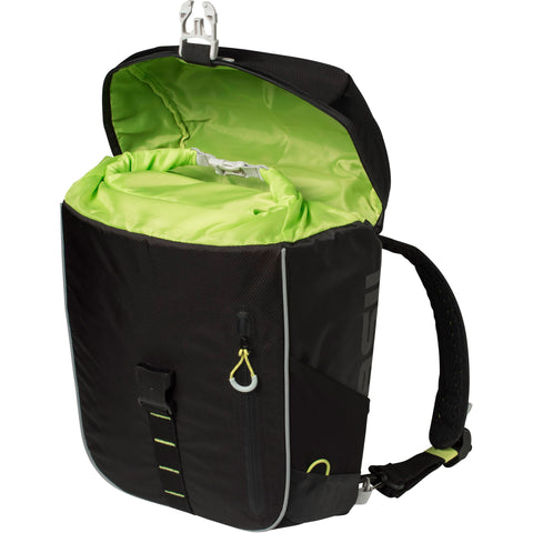 Basil Miles Daypack 14L Pakaftas Black lime 17750