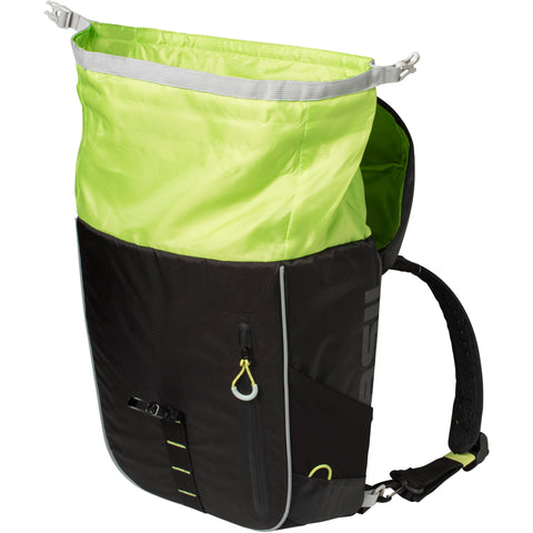 Basil Miles Daypack 14L Pakaftas Black lime 17750