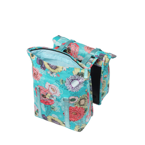 Basil Bloom Field sacoche double 28-35L bleu ciel