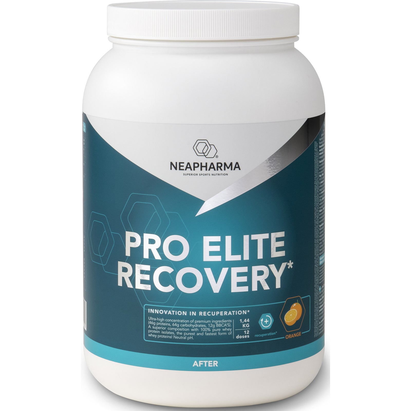 Neapharma recovery shake Pro Elite orange pot 1,44kg