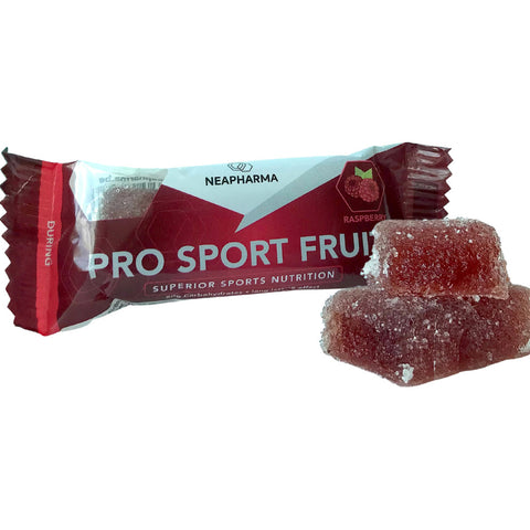 Neapharma reep Pro Sport Fruit framboos doos (15st)