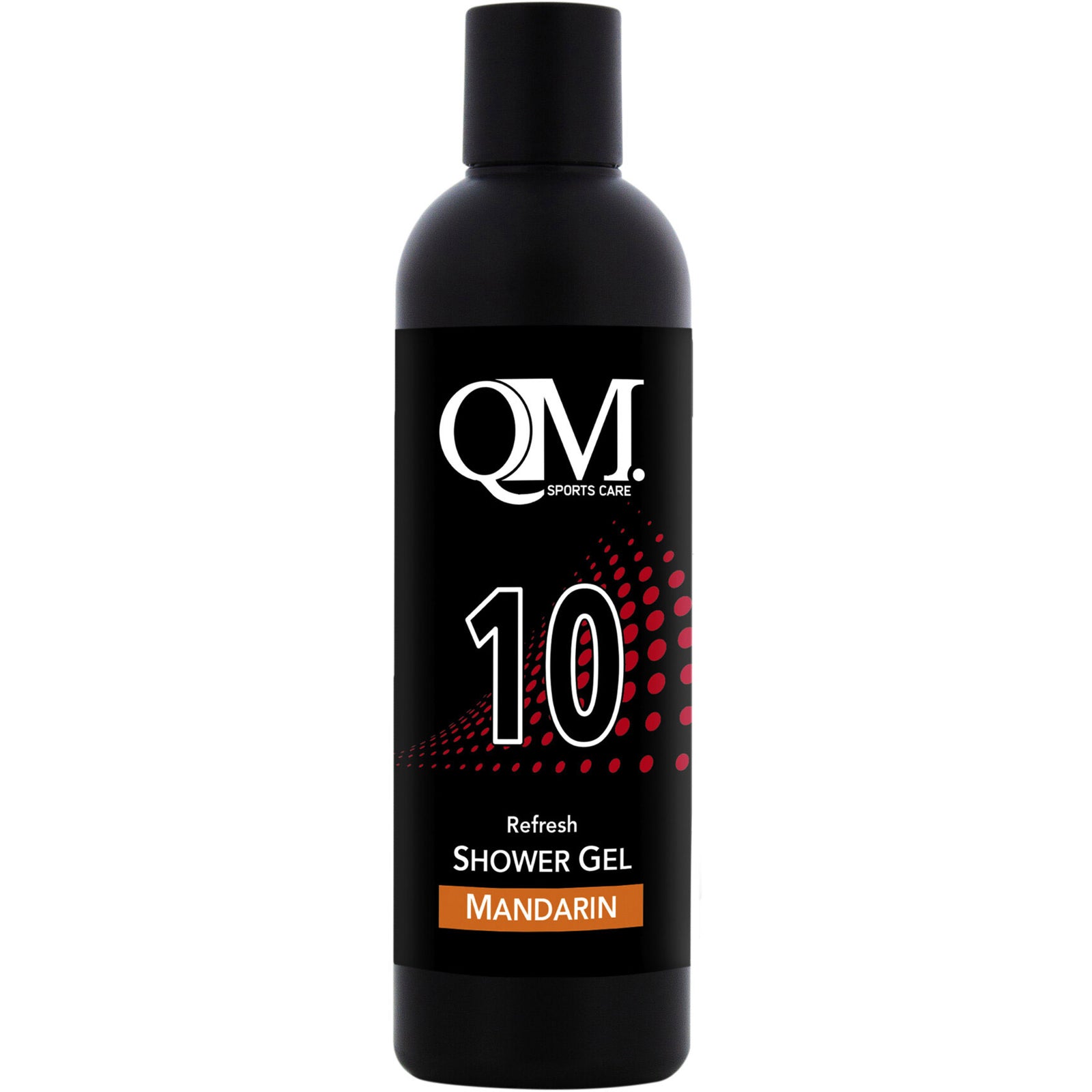 QM Sports Care 10 showergel fresh mandarine fles 200ml