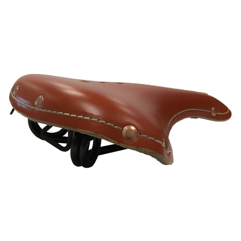 Selle Monte Grappa Old Frontiers Classic cuir cognac