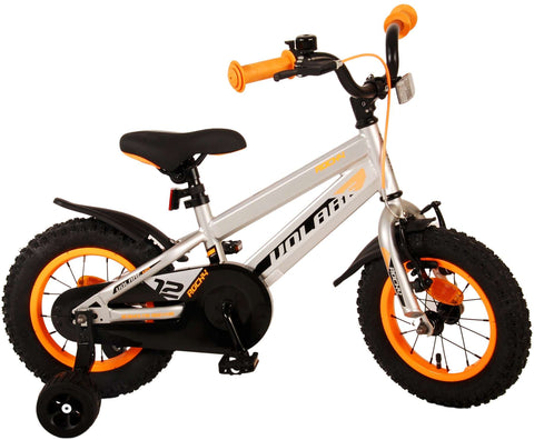 Volare Rocky Kinderfiets - Jongens - 12 inch - Grijs