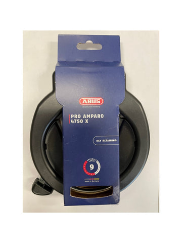 Abus Pro Amparo 4750X ART2 Fietsslot, Zwart