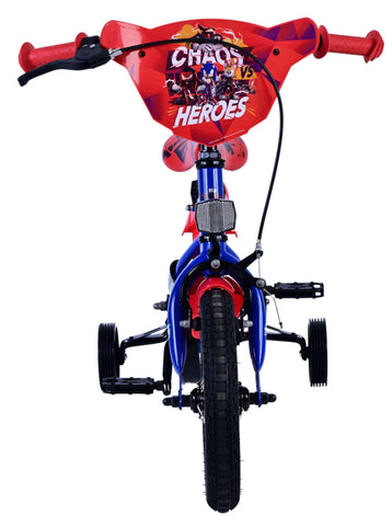 Sonic Prime Kinderfiets - Jongens - 12 inch - Blauw Rood