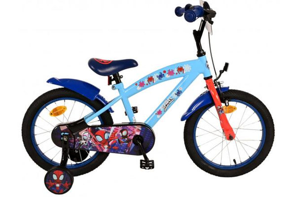 Spidey Kinderfiets - Jongens - 16 inch - Blauw