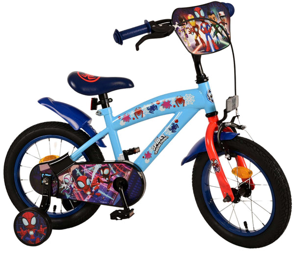 Spidey Kinderfiets - Jongens - 14 inch - Blauw