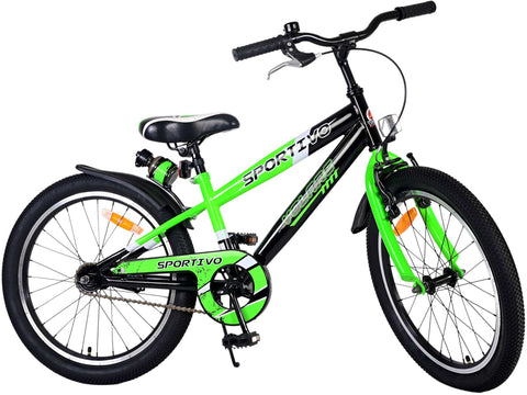 Volare Sportivo Kinderfiets - Jongens - 20 inch - Groen