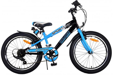 Volare Sportivo Kinderfiets - Jongens - 20 inch - Blauw - 7 versnellingen