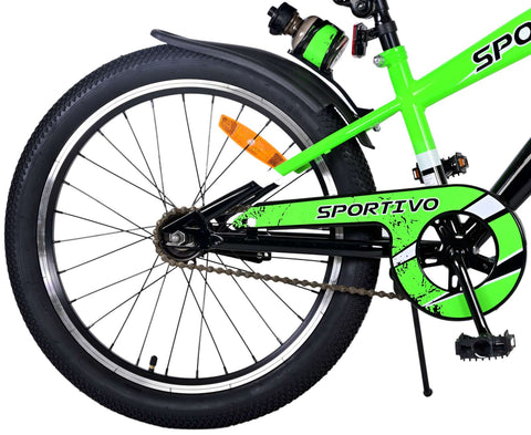 Volare Sportivo Kinderfiets - Jongens - 20 inch - Groen