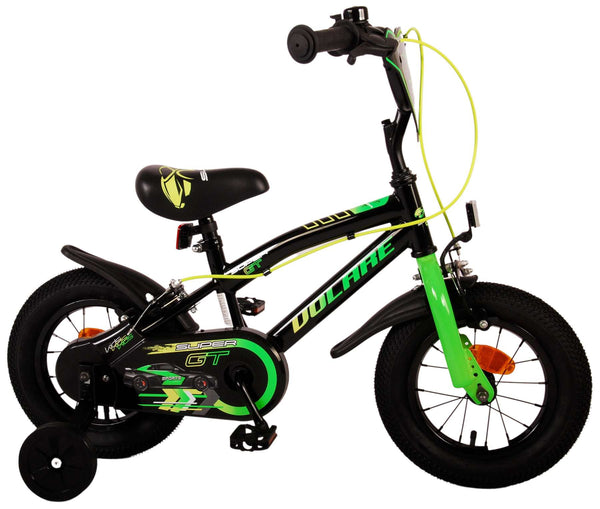 Volare Super GT Kinderfiets - Jongens - 12 inch - Groen - Twee handremmen