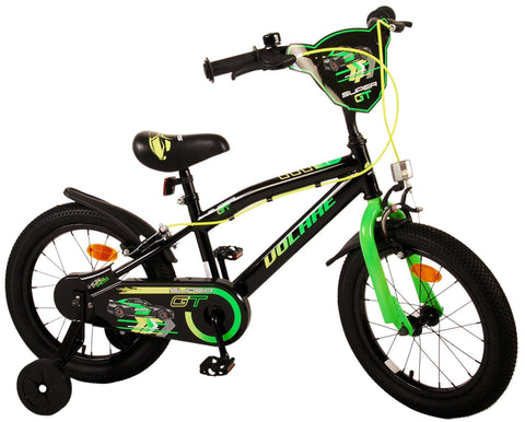 Volare Super GT Kinderfiets - Jongens - 16 inch - Groen - Twee handremmen