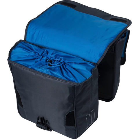 Basil design-double bag Sport 32l graphite