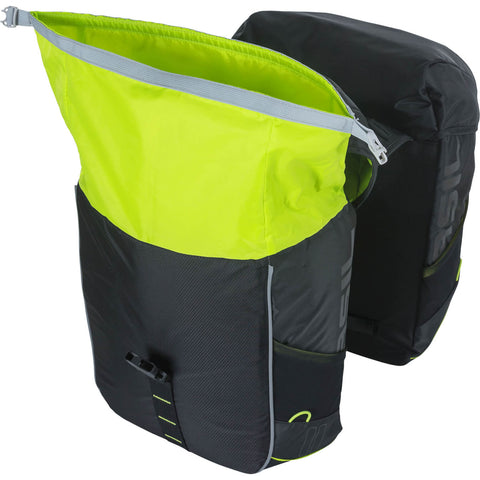 Basil Miles Sac double sac double 32L Lime noire 17751