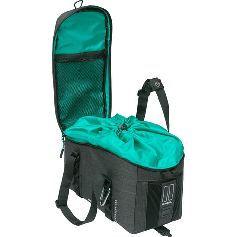 Basil Discovery 365D tas voor bagagedrager M MIK 9L zwart