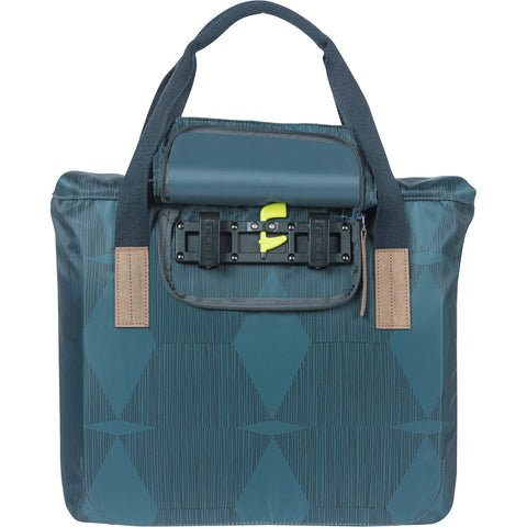 Basil elegance 20-26l blauw 18391 shoppertas estate blue