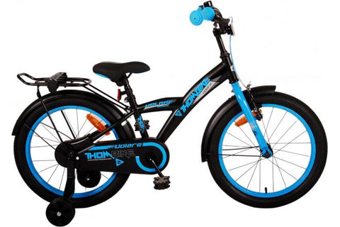 Volare Thombike Kinderfiets - Jongens - 18 inch - Zwart Blauw