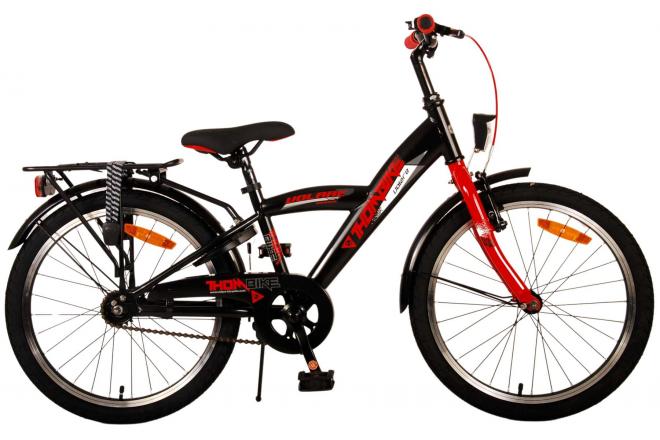 Volare Thombike Kinderfiets - Jongens - 20 inch - Zwart Rood